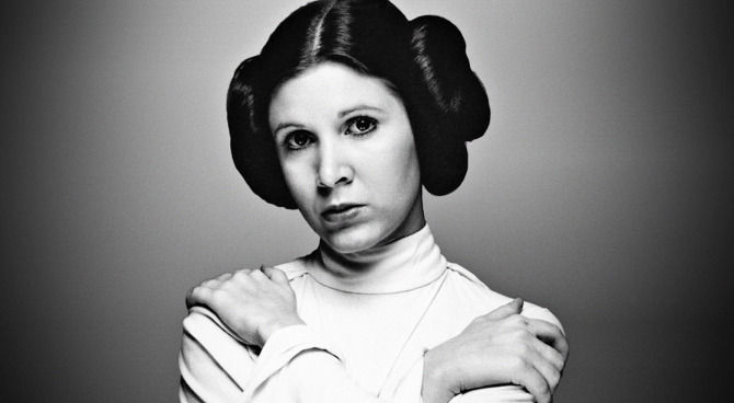 Il mondo di Star Wars saluta Carrie Fisher