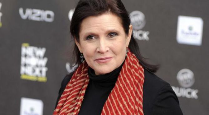 Carrie Fisher Infarto in Aereo: le Condizioni dell'attrice di Star Wars