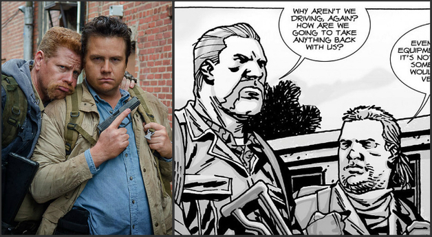 The Walking Dead: i personaggi della serie e del fumetto a confronto-  Film.it
